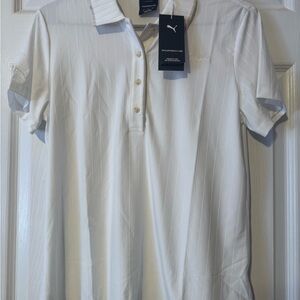 Puma White Porsche Polo Shirt